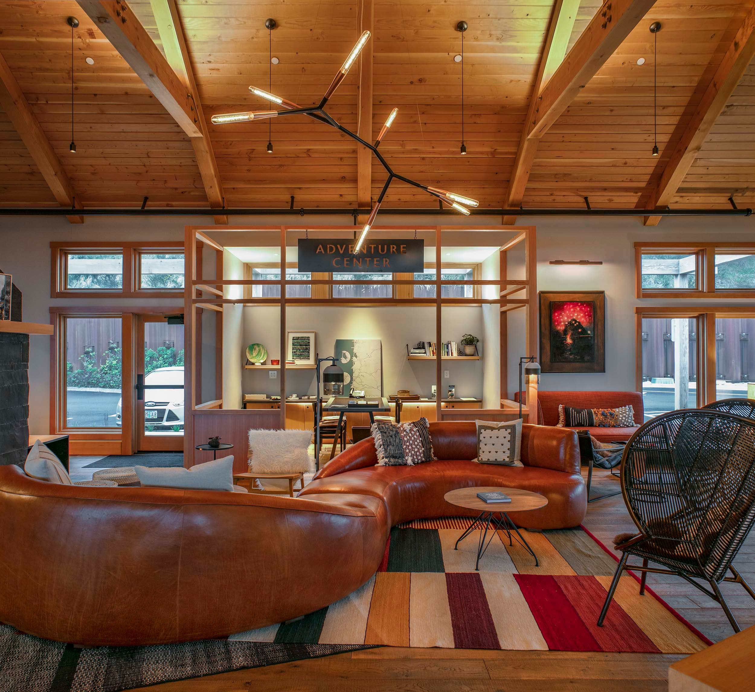The adventure center at Headlands