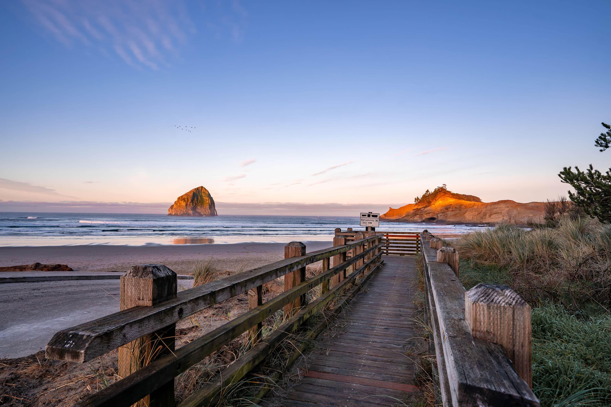 Boardwalk By The Ocean