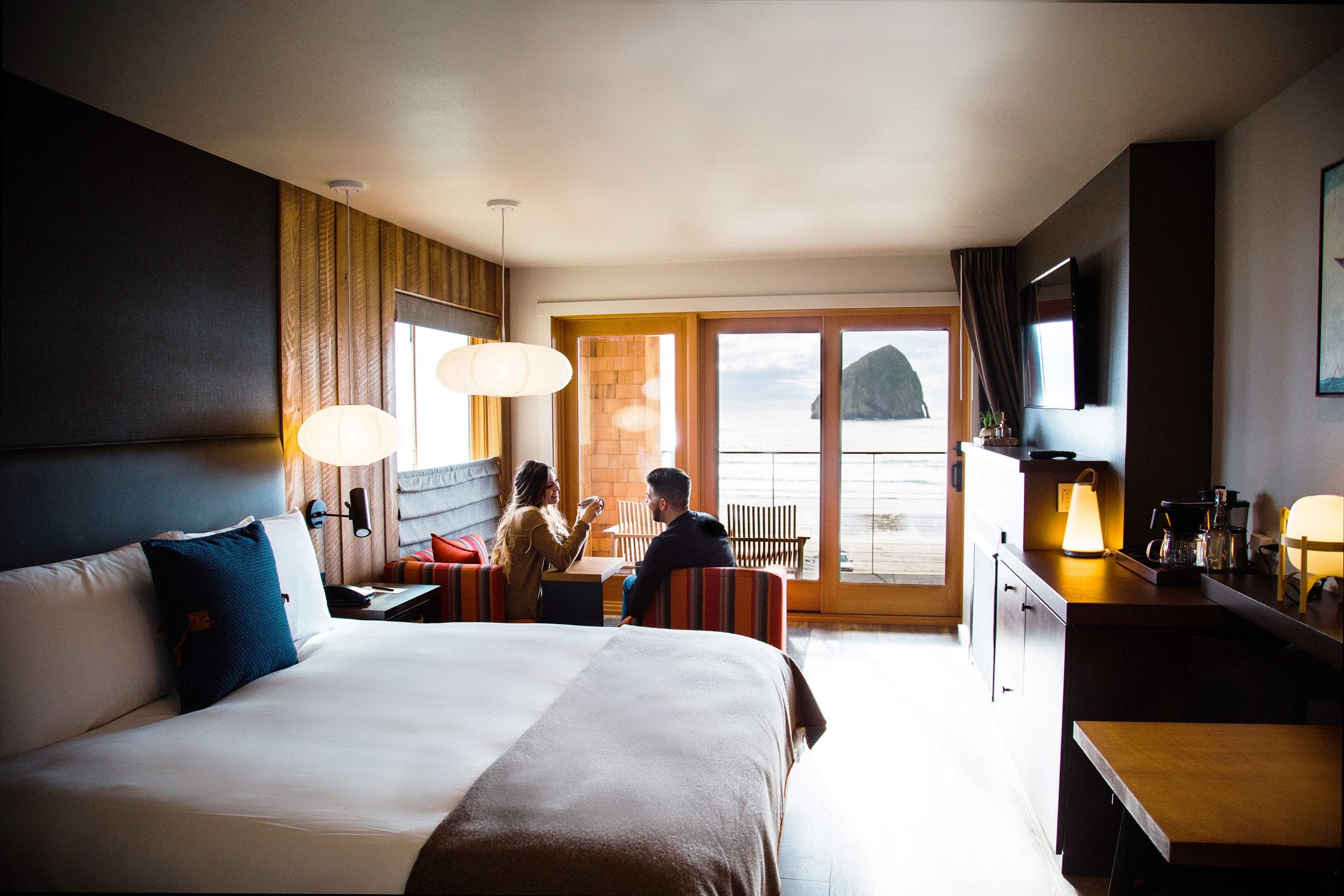 Couple In A Guestroom